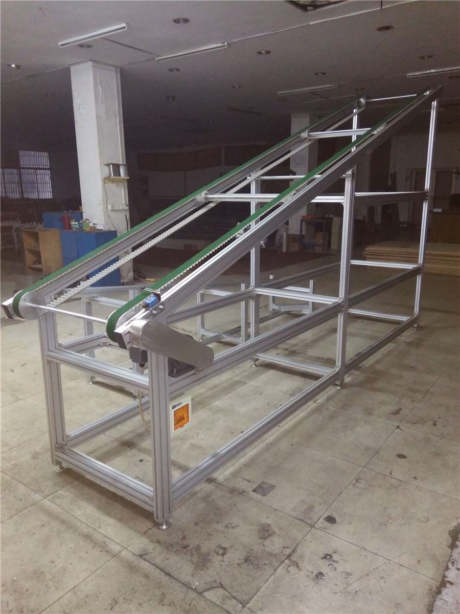 同步帶斜坡輸送機(jī)
