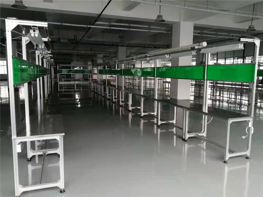 鋁合金單邊工作臺(tái)U型線