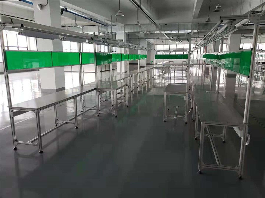 鋁合金不銹鋼單邊工作臺(tái)
